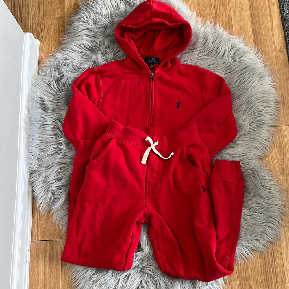 Polo Ralph Lauren Red Sweatsuit
